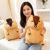 Peluche Marmotta Morbido Kawaii Animale Selvatico in Piedi Simulazione Grasso Peluche Morbido Regalo di Compleanno Uomo