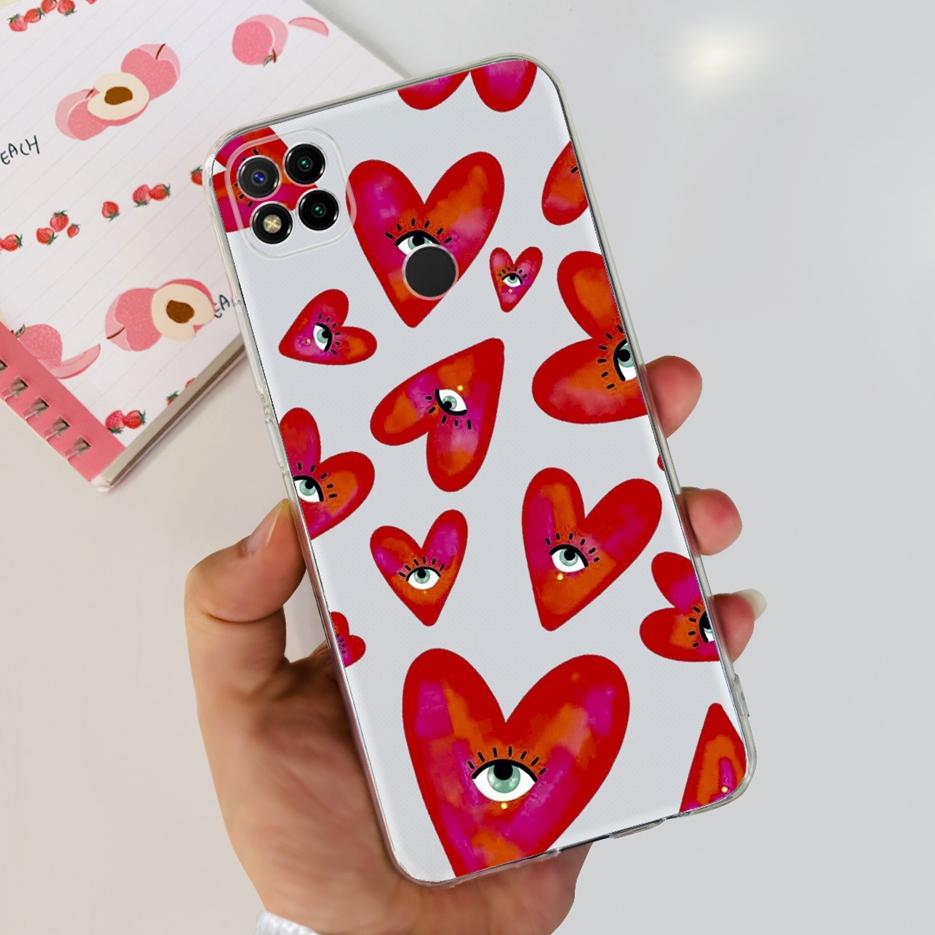 For Xiaomi Redmi 9C Case Cute Spaceman Soft Silicone Phone Case For Xiaomi Redmi 9C NFC 9 C Redmi9C Back Cover 6.53'' Funda Capa