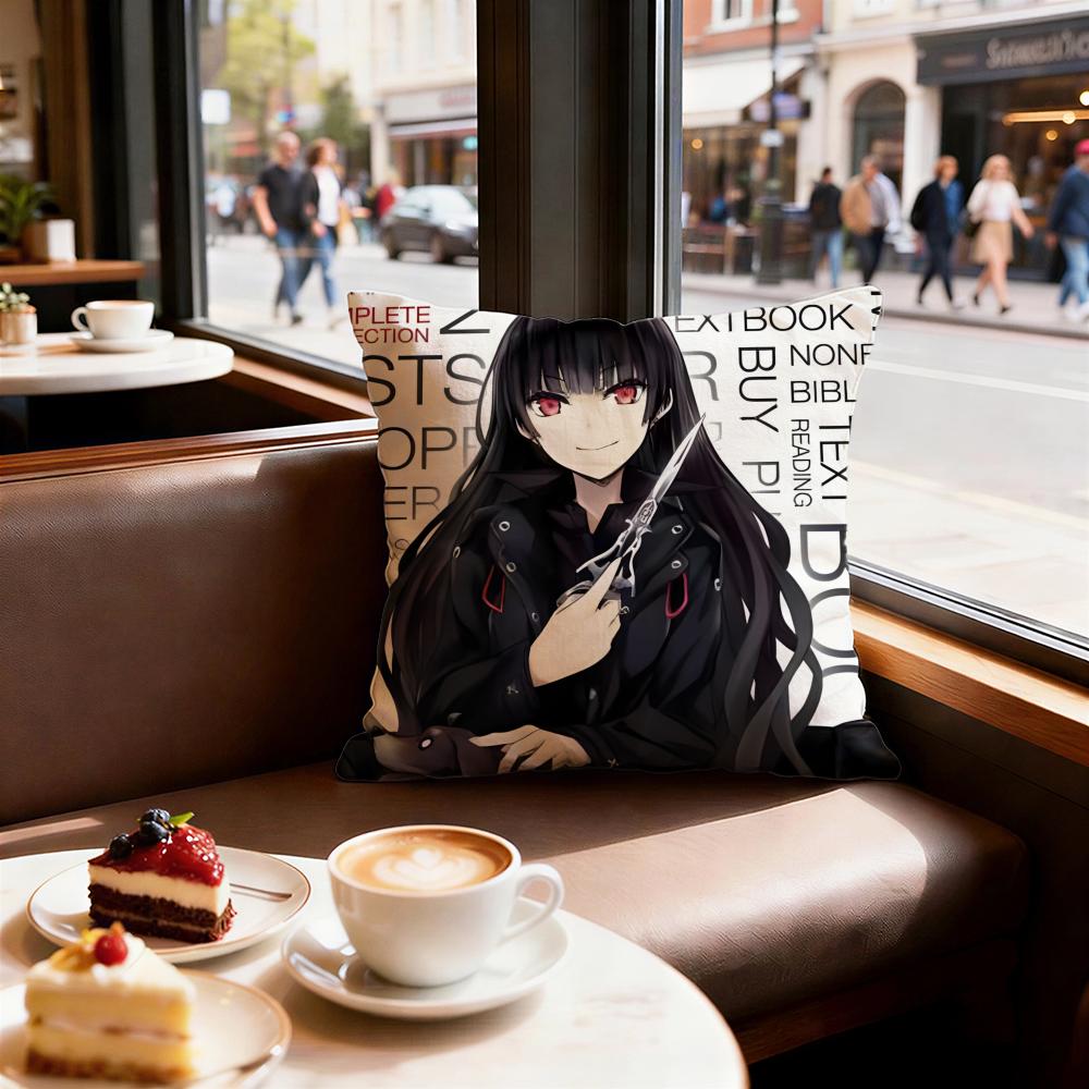 

anime Dog and Scissors Cushion Cover Decorative Cushion Cushions Covers Cover Sofa 50x50 Pillow 4 Piece 45x45 40x40 Pillowcase 30X30cm