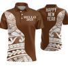 New Year's Shirt For Men Sports Jersey Dry Fitted Polo Shirt Business Casual Short Sleeved Men's Clothing Chinese New Year Shirt