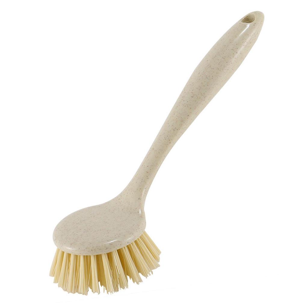 Long Handle Kitchen Pot Brush Multifunctional Dish Scrubber Efficient Cleaning Brush for Pot Pan Sink Cookware Stain Removal Tool