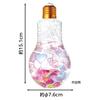 Artec Fancy Snow Bottle Kit Free Craft Summer Vacation Craft Kit for Elementary School Students Lightbulb-Shaped - Project, Homework, (58913)