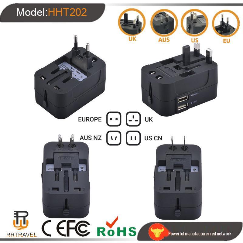 Universal Multifunctional Travel USB Power Adapter Global Conversion Socket