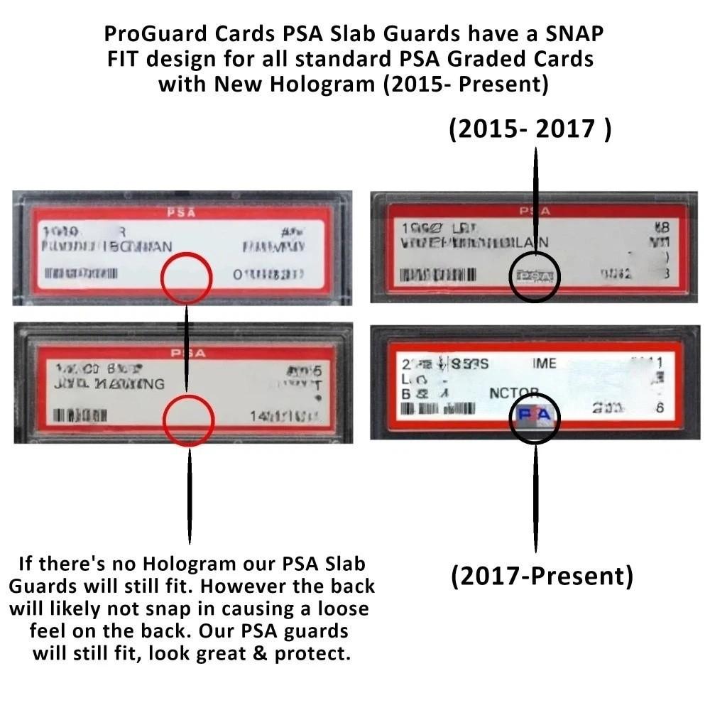Trading Card Soft Silicone Frame Shock Absorption Tight Fit 35PT Protective Case Lightweight Matte Rating Cards Holder