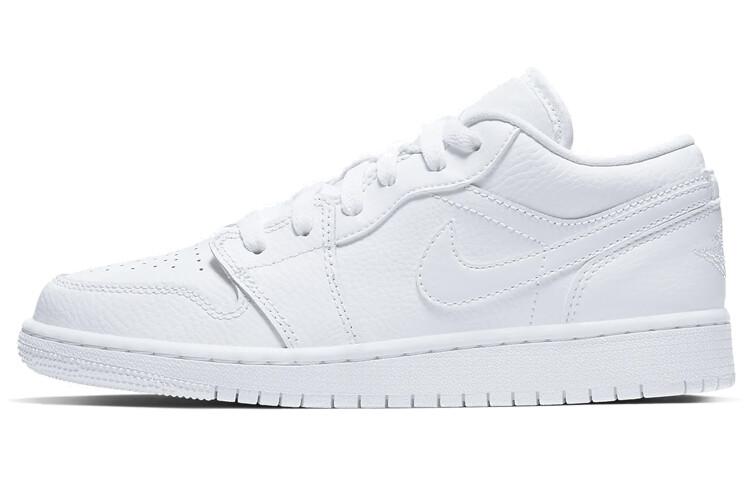 Jordan 1 Low Triple White - 553560-126 36