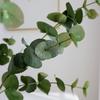 Realistic Artificial Eucalyptus Leaves Real Touch Green Stems High Quality Eucalyptus for Home Wedding Floral Arrangement