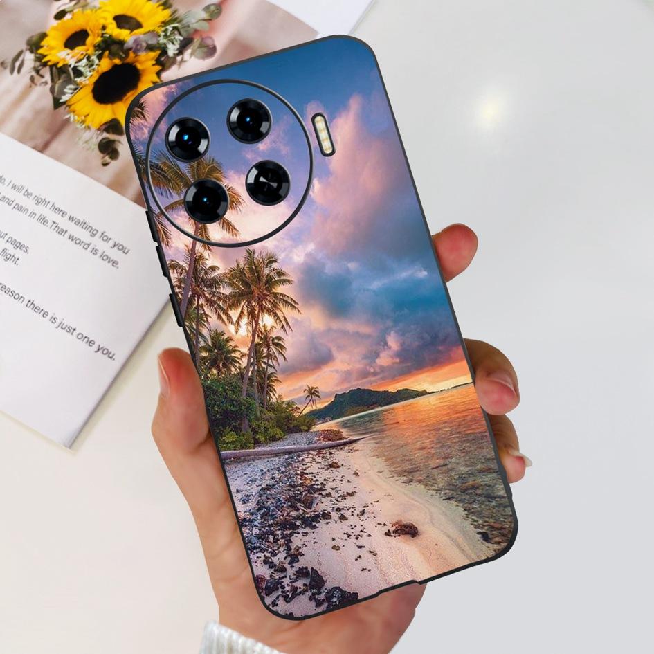 Für Tecno Spark 20 Pro+ KJ7 Hülle 2024 Süßes Herz Dinosaurier Cartoon Stoßfest Weiche Hülle Für Tecno Spark 20 Pro Plus Etui Funda