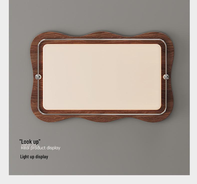 Vintage Solid Wood Eye Protection Ceiling Light for Living and Dining Rooms