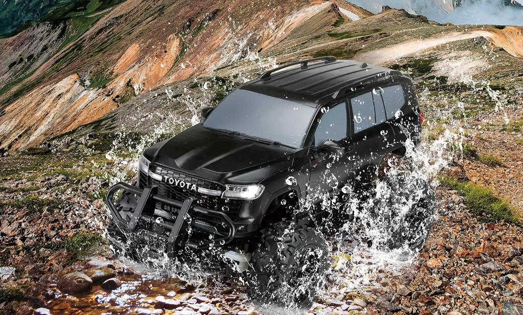 Happinet 120 Scale RC Toyota Land Cruiser GR SPORT (Ages 6 and Up)