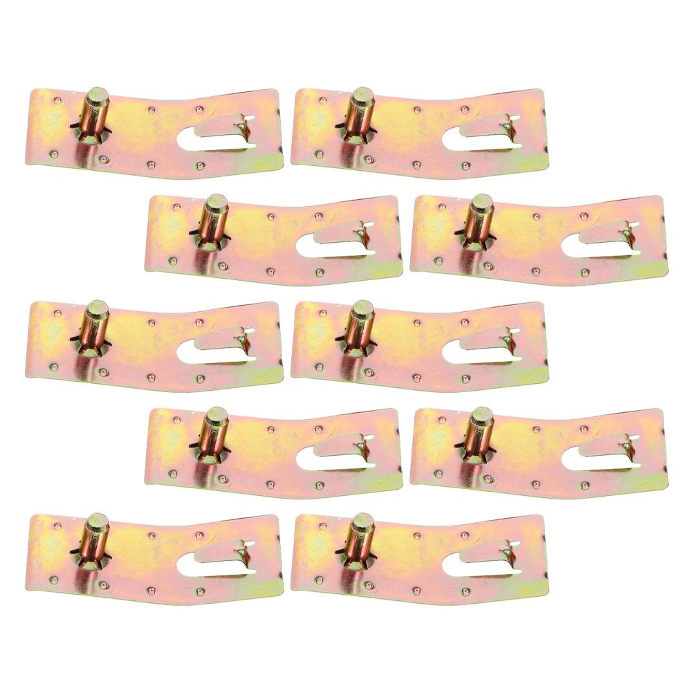 10Pcs Safety Pin Pallet Rack Clips Carbon Steel Durable Pallet Racking Connector Teardrop Beam Locker Safety Clip for Warehouse