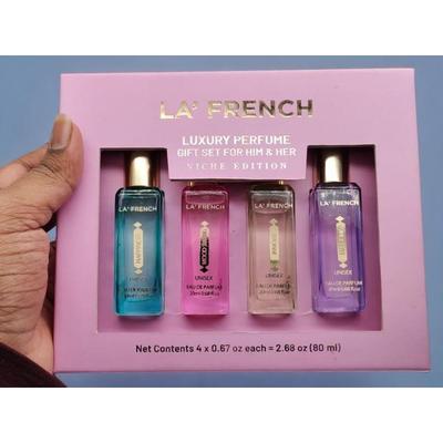 La French Dárková sada parfémů pro ženy 4X20ml
