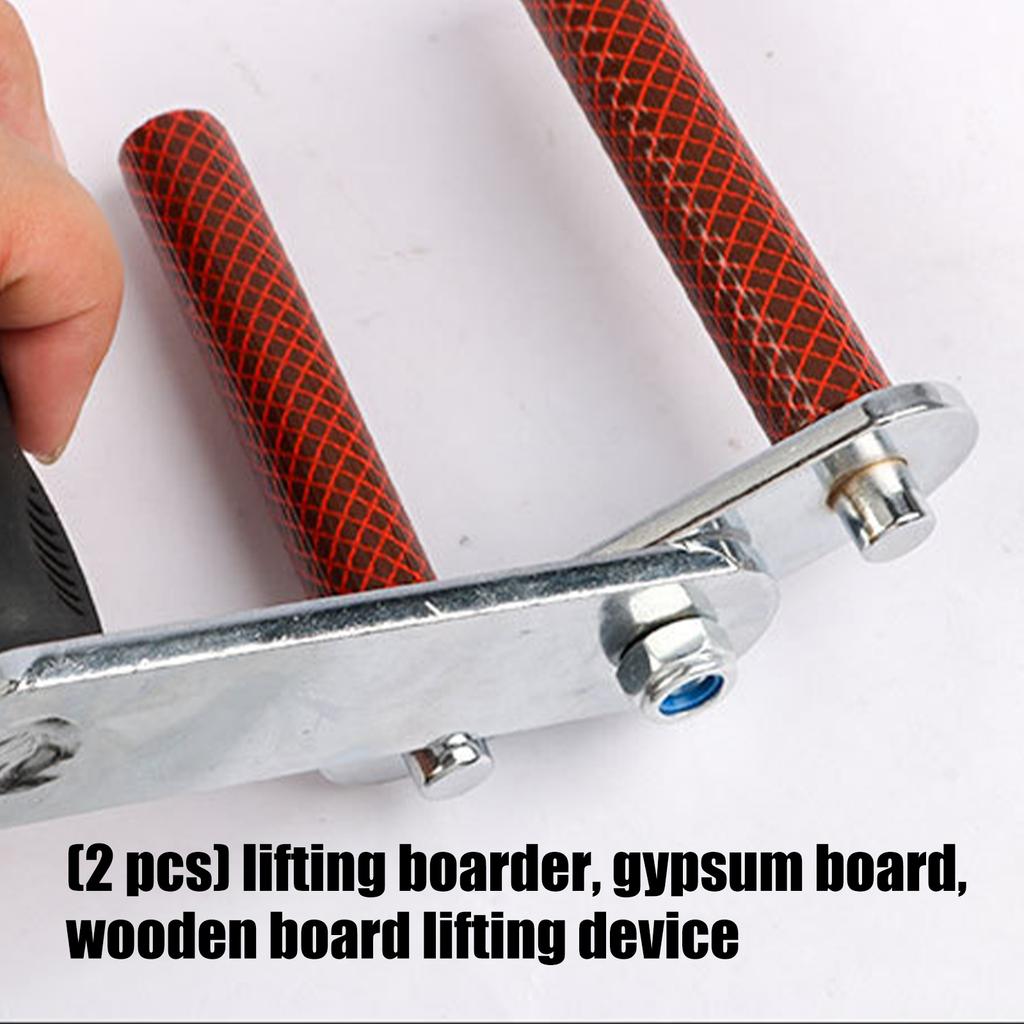 Multiflorous Purpose Panel Gripper Tool for Dry-wall Lifting and Transport Lightweight 920g Heavy Duty Use