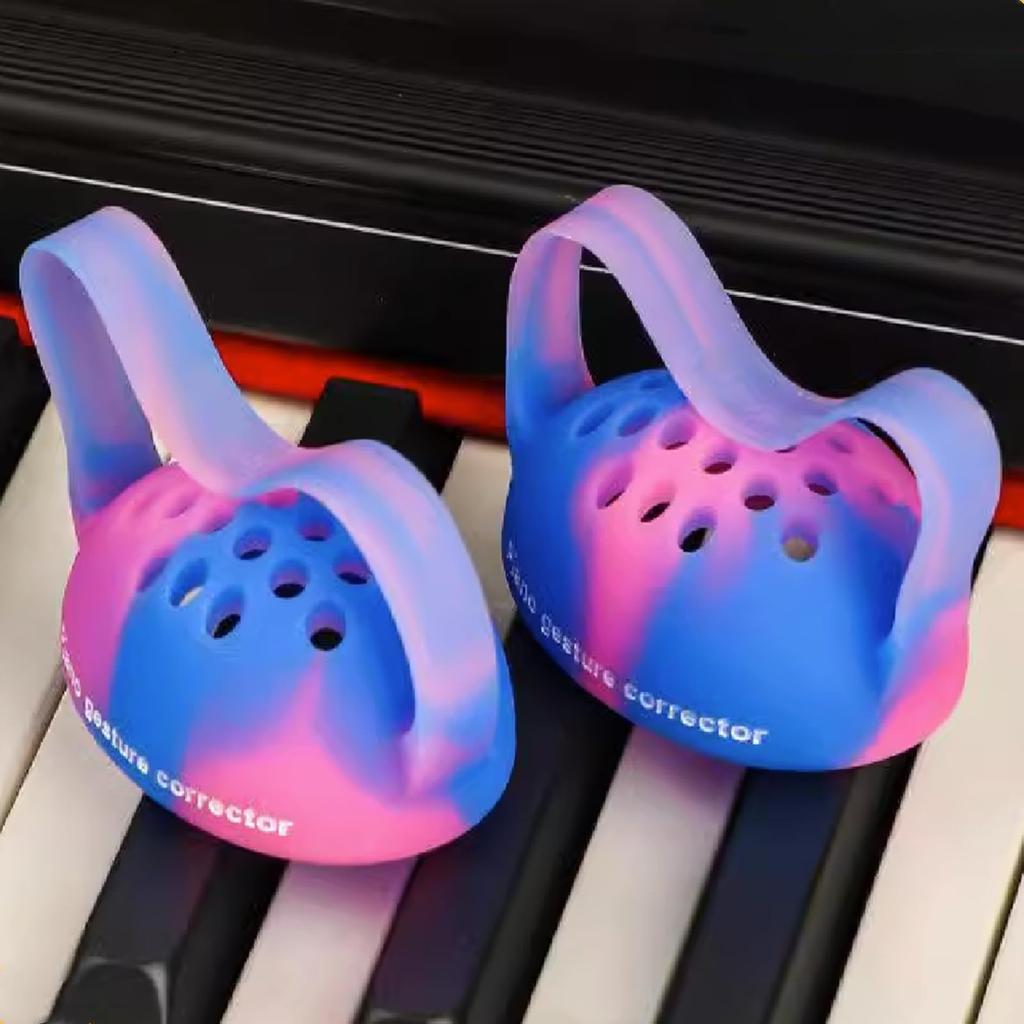 Koldot Trénér prstů na piano Korekce držení prstů ruky Silikonové tréninkové míčky na prsty, Korektor, Cvičení, Nástroj, Kulaté/Půlkulaté míčky,