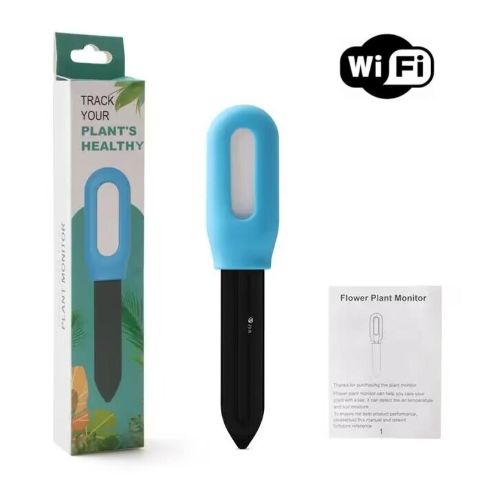 Wireless Soil Monitor 2-Parameter Sensor APP Alerts Zigbee Enabled IP66 Waterproof For Smart Gardens & Botanical Automation