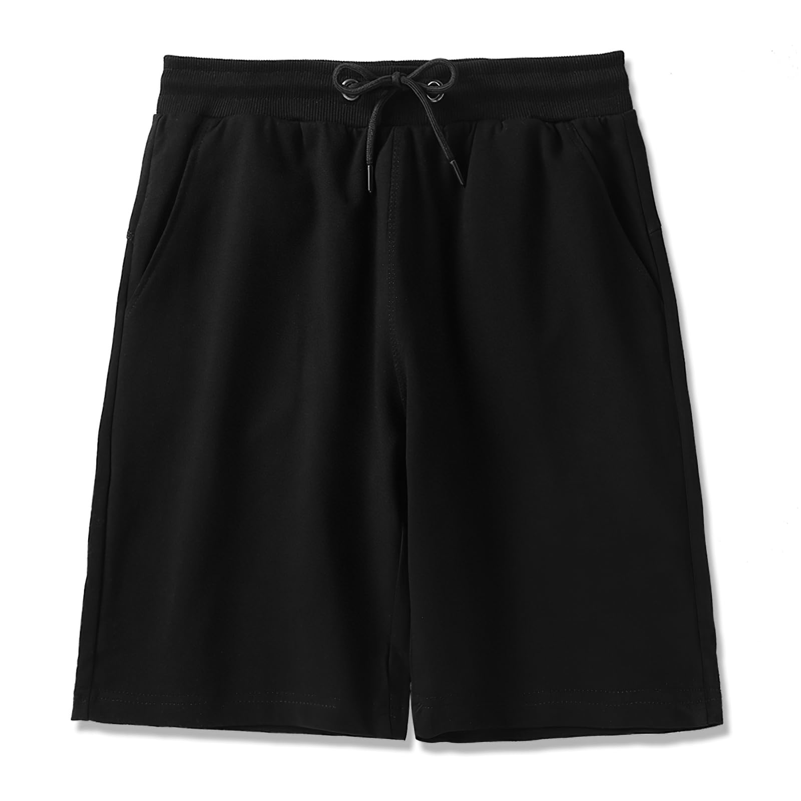 

Cotton Leg Lengthening Daily High Quick Sweat With Running [Luxiwear] Women s Shorts, 100% [Comfort MAX, Effect, Use] Shorts, 5/8 Length, Waist, чорний