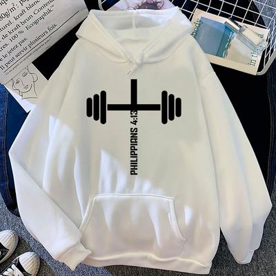 Gym Hoodies Women Unisex Graphic Korean Style 90s Harajuku Sweater Hoddies Women Unisex Harajuku Hooded Shirt