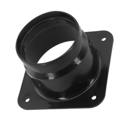For Wall-mounted Ducts Plastic Flange Joint Ventilation Duct Connector Low Air Resistance Seamless Fit Smooth Exterior Design