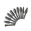 20 Pcs Wood Drilling Electric Grinding Head Tool Carving Rotary Rasp File  Rotary File