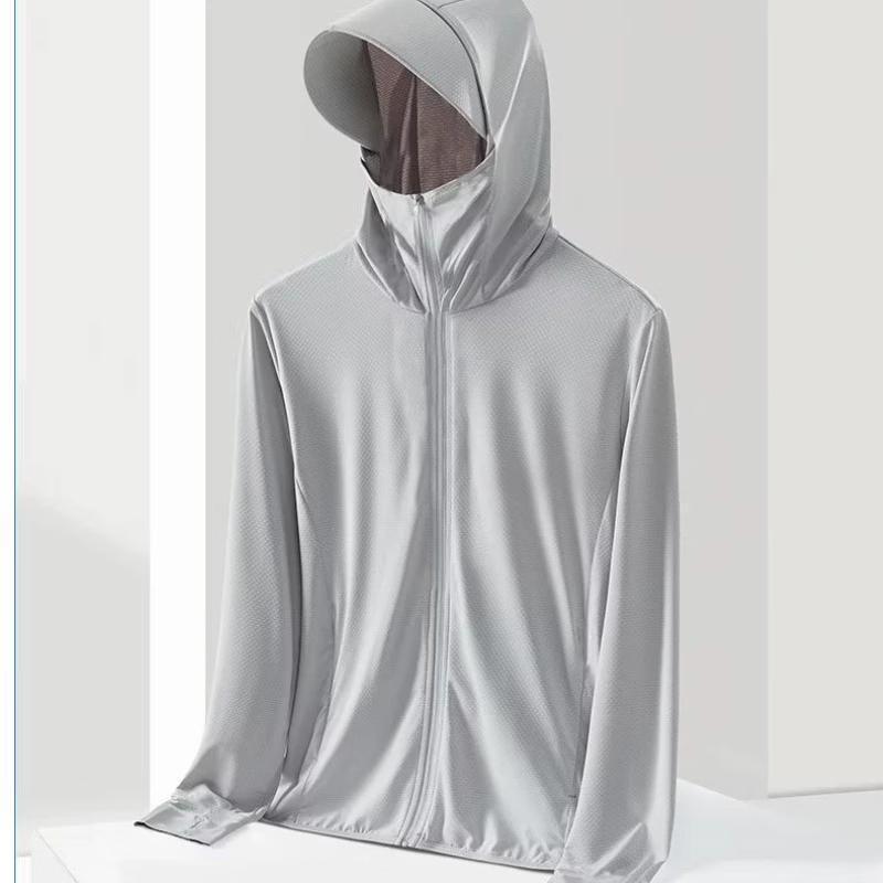 Men's Lightweight Hooded Sun Protection Jacket