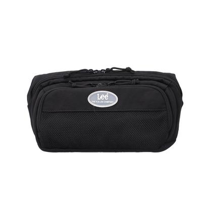 Lee Opera Waist and Body Waist Crossbody Polyester Large Perfect for and Black 2-Way Bag, 2-Way Bag, Bag, Material, Lightweight, Multifunctional,