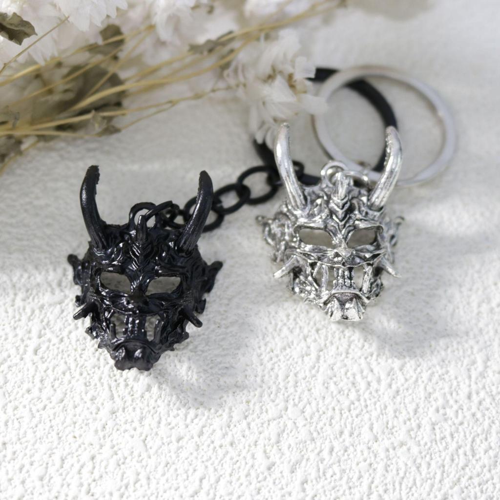 Devil Head Pendant Keychain: Hot Selling Foreign Trade Jewelry Mask