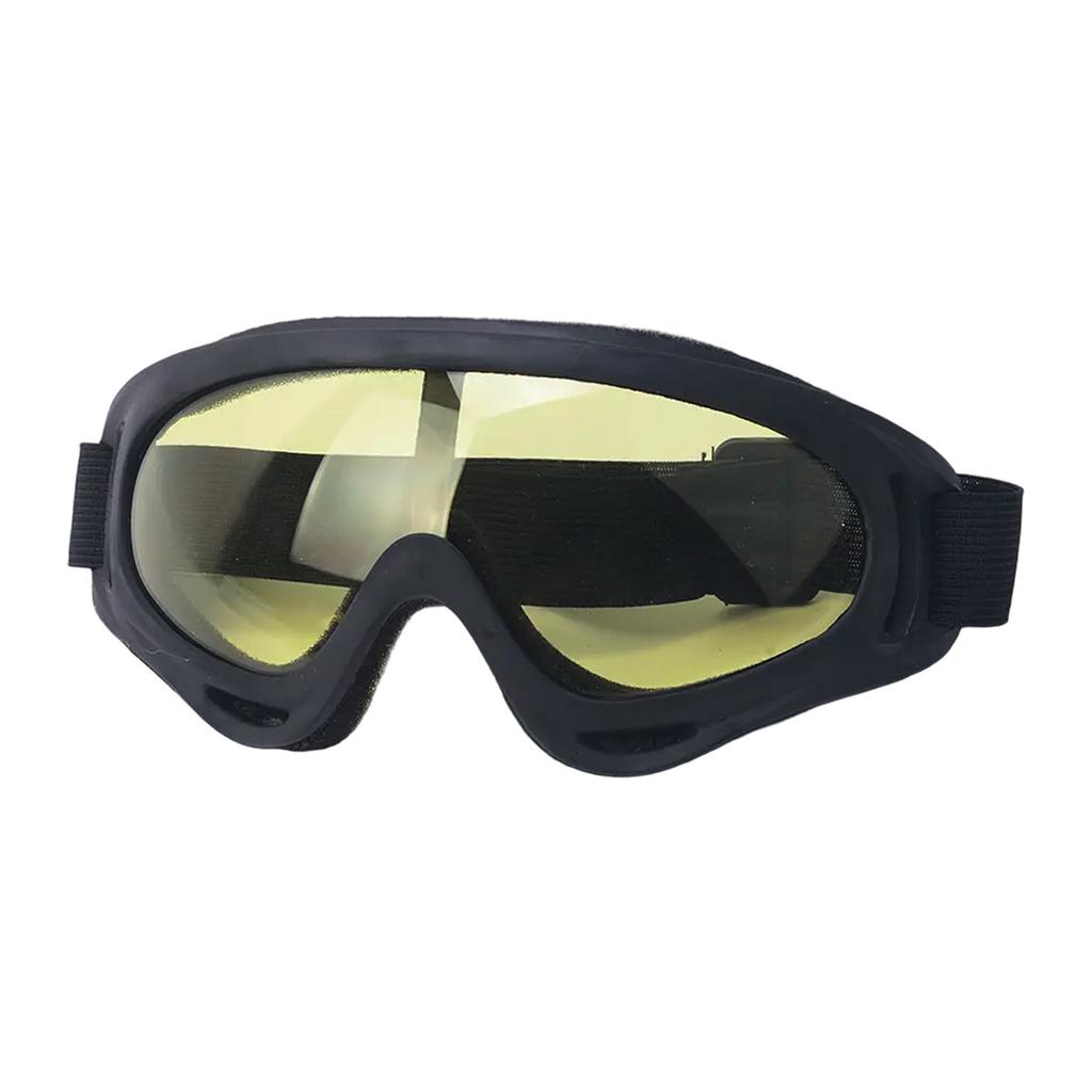 X400 Sports Goggles, Windproof Motorcycle & Cycling Glasses with Tactical Mask, UV Protection for Outdoor Riding, Skiing, Airsoft