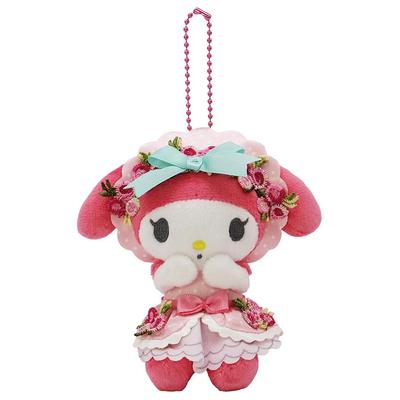 Sanrio Melody 50th Anniversary Limited Companion and Comfort Keychain Plush Pendant 13cm High Lolita MM