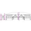 Party Tent Blue 800 X 400 X 266 Cm Polyethylene