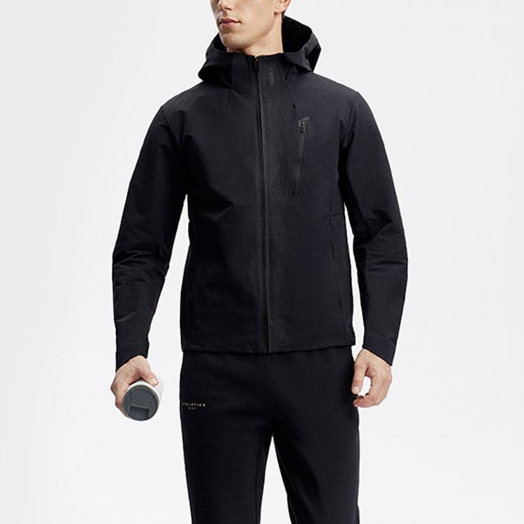 New FILA Fitness Series Jackets & Coats Men's Black A11M411708-BK