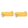 2PCS Ruler Limit Block Aluminum Alloy Accurate Adjustable Thickness Ruler Stop Fence for