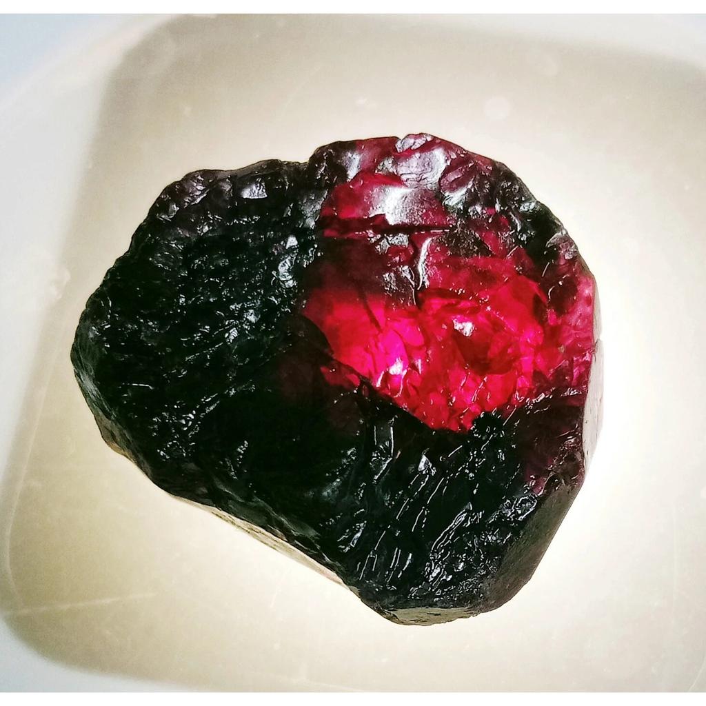 Certified Natural Red Painite Facet Rough 79.60 Ct Extremely Rare Gemstone