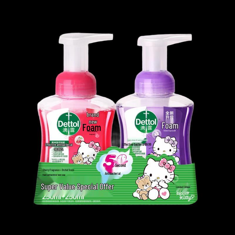 Zestaw Dettol Pieniące Mydło do Rąk i Krem do Rąk