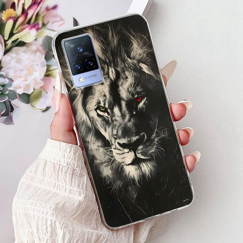 Fashion Painting Case For Vivo V21 V21e 4G 5G Soft Silicone TPU Phone Cases For Vivo V21s V21 V21E Covers Bumpers