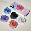 For Magsafe Magnetic Phone Grip Tok Griptok Stand For iPhone Funny Foldable Wireless Charging Holder Pink Round 5