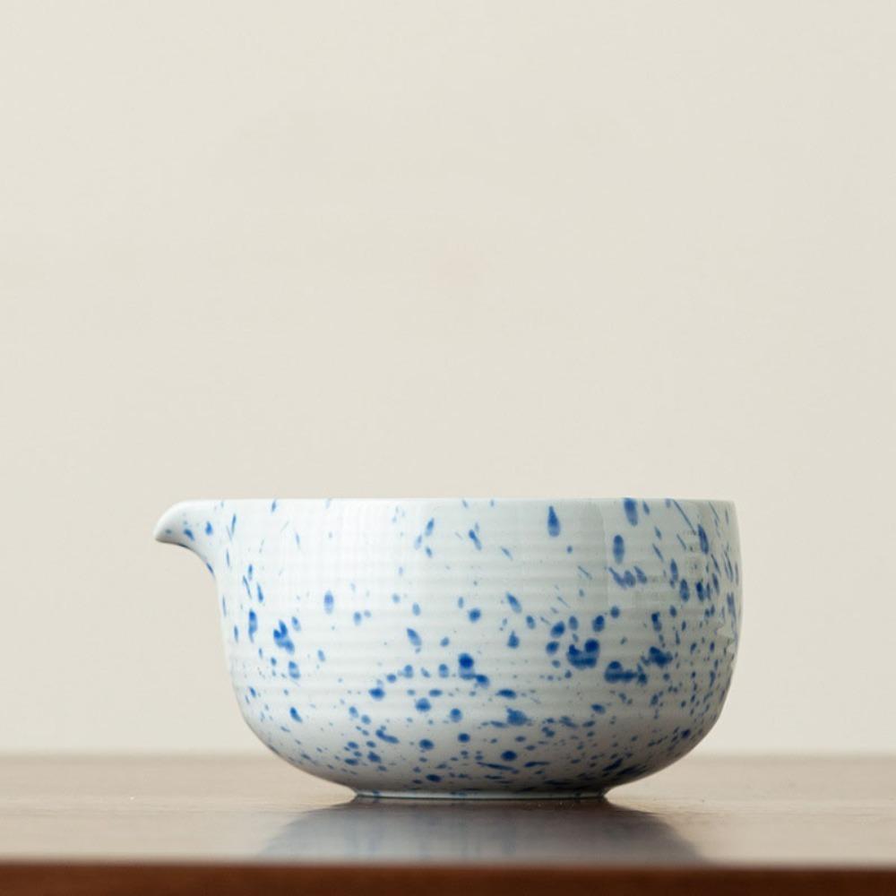 Großer Kapazität Matcha-Halter Keramik Matcha-Zubereitungstasse Matcha-Besen Teezubereitungswerkzeuge