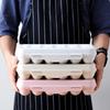 Useful Well Protect No Burrs PP Temperature Resistant Egg Storage Box for Home Egg Box