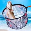Net Titanium Zinc Zinc Alloy Foldable Mesh Fishing Hand Net Landing Net Carbon Fishing Net Fishing Scoop