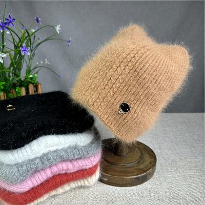 High Quality New Hat Women Girls Fashion Warm Cat Ear Ski Hat Winter Beanie Hat