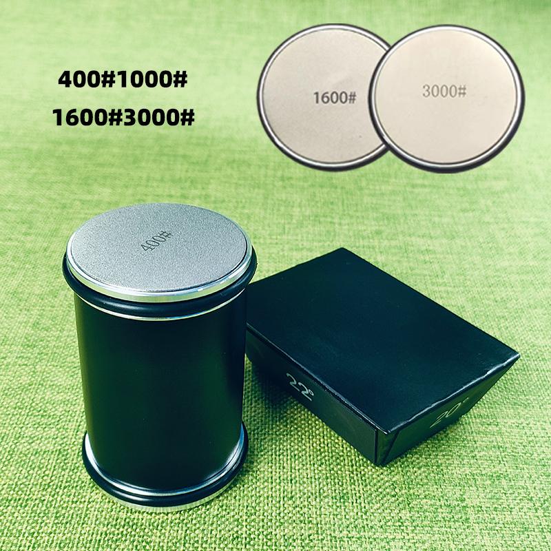 4 Sharpening Angles Rolling Knife Sharpener 15 18 20 22 Degree Grinding Tools Sharpener for Knives Kitchen Diamond Whetstone