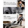 Mviinfly scarf mens large striped stole unisex long thick autumn winter warm washable business Christmas gift