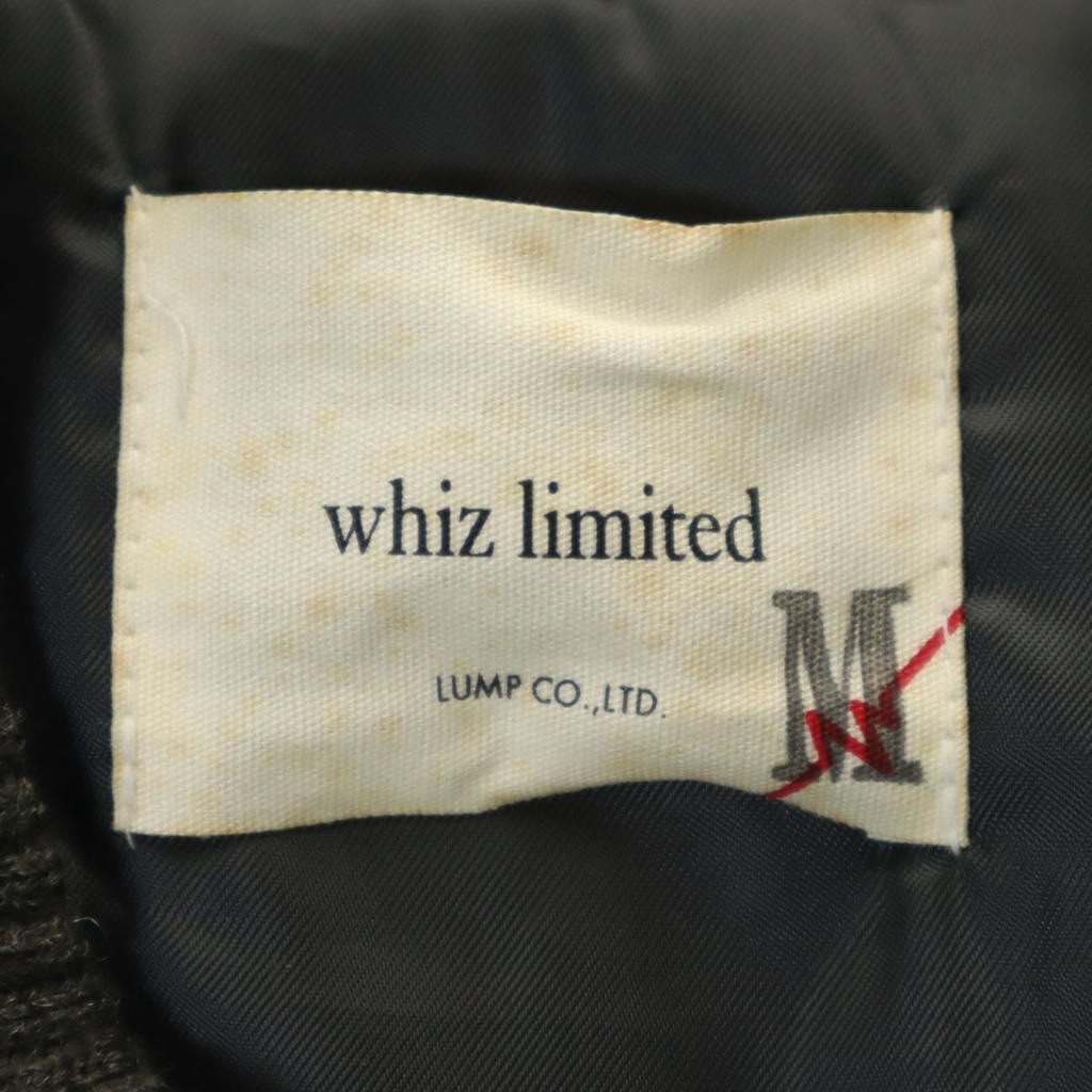 WHIZ LIMITED Made in Japan Wool Blend Stajan M gray Men's Used