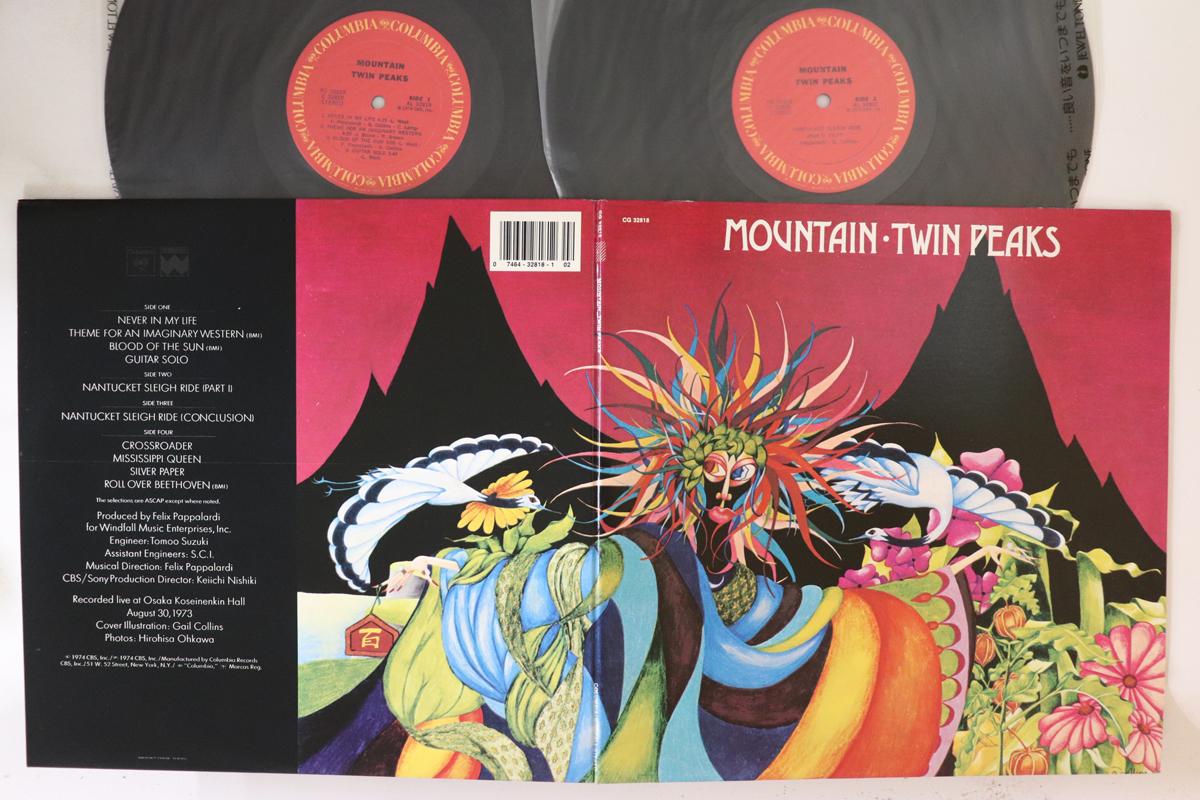 

LP Пластинка MOUNTAIN Twin Peaks CG32818 COLUMBIA США Рок Б/У