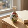 Chinese Style Vase Refrigerator Sticker Magnetic Flower Arrangement Container  Refrigerator