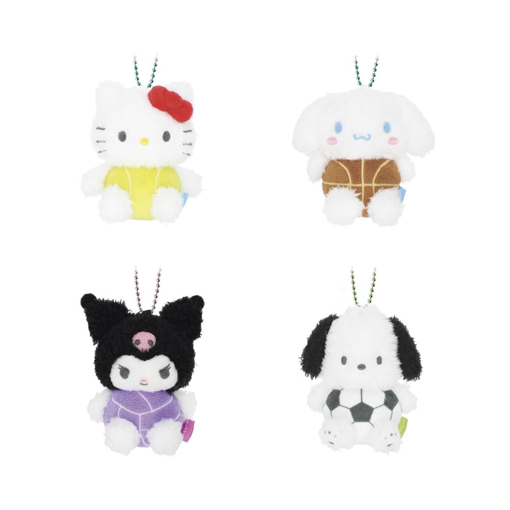 Factory Sanrio Characters Plush Mascot H85 x W70 x D56mm T's - Valley/Kuromi - (or less) SR-5549143KU