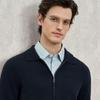EMZ Men's Wool Blend Lapel Jacket