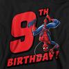 Spider-Man Childrens/Kids Pull Over 9th Birthday Hoodie
