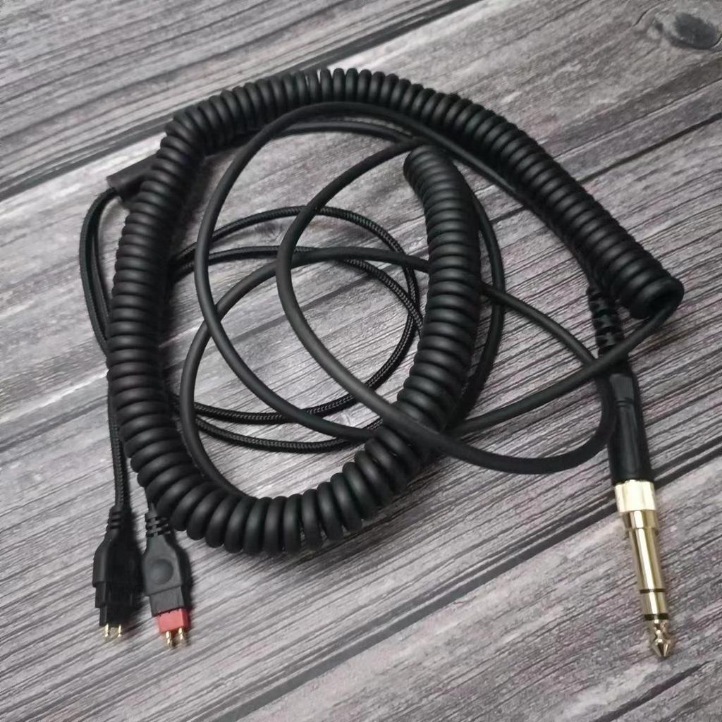 Upgrade Coiled Audio Cable for HD580/600/650/565/58X Headphones