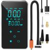 Tire Inflator 150PSI Cordless Air Compressor with Light 18000mAh Electric Bicycle Car Tire Pump with Touch Screen Pressure Gauge