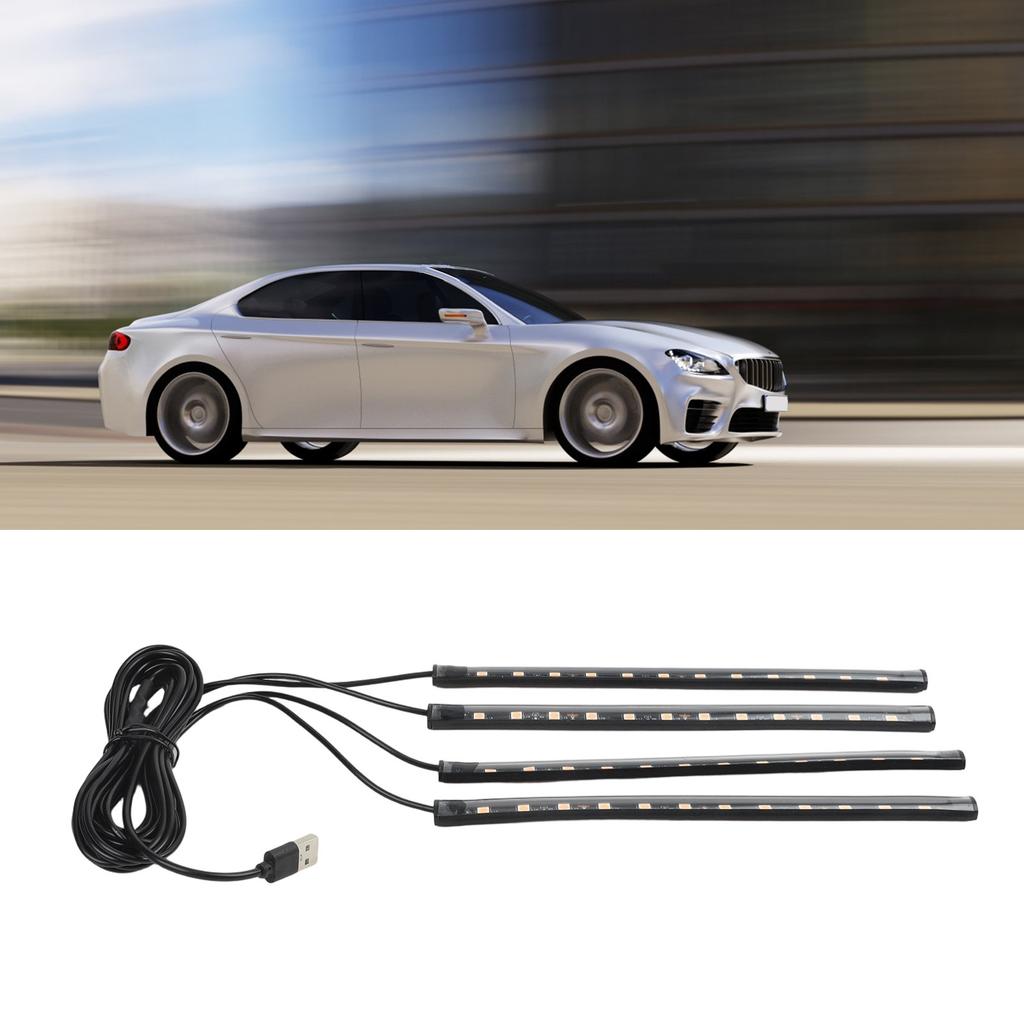 Romantic Interior Lighting Car LED Foot Light USB Car Light
