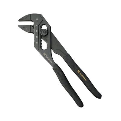 Alicate Power Monkey, Preto e Dourado, Comprimento Total 183mm, Abertura Máxima 35mm, FLM-35-BG